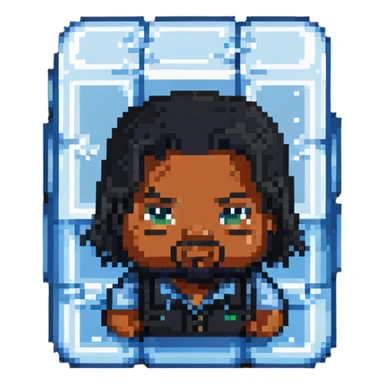 ice cube sticker