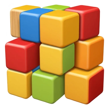 Wooden blocks  sticker