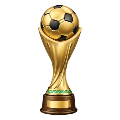 FIFA World Cup trophy sticker