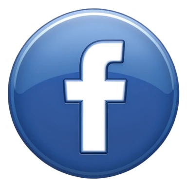 Facebook blue badge  sticker