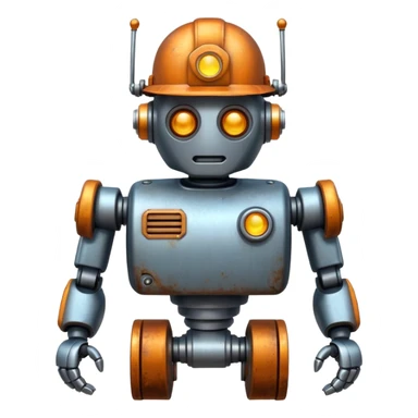 miner Robot sticker