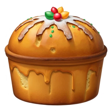 italian Bauli panettone sticker