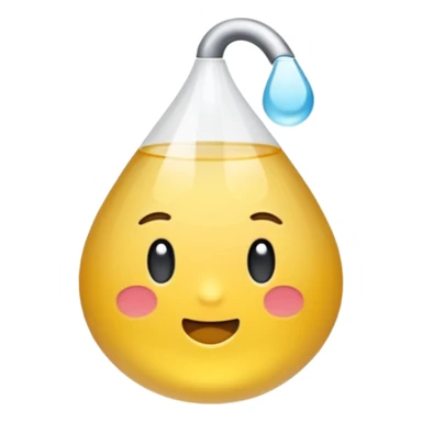 helle leicht gelbliche flüssigkeit fliesst in ein urinalkondom, kein smiley sticker