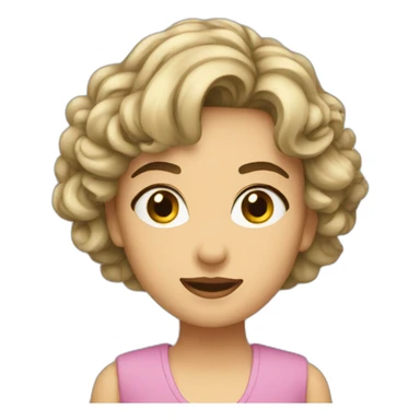 Lili montout sticker