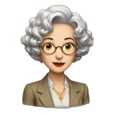 Queenie Goldstein sticker