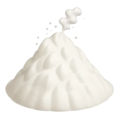 Talcum powder sticker