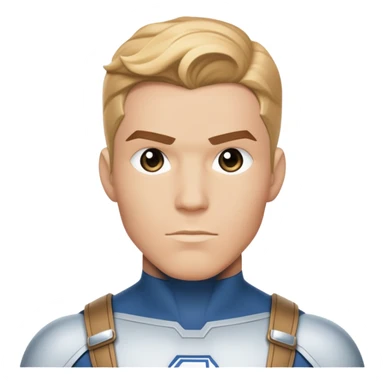 fantastic four superhero character sticker