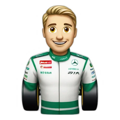 Formule 1 Mercedes sticker