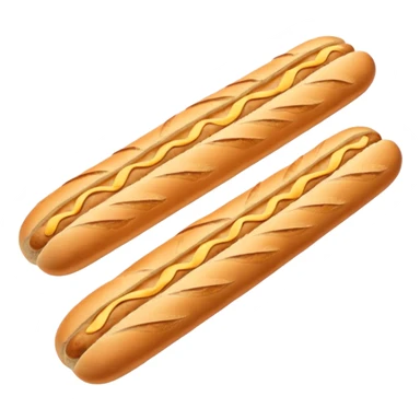 whole wheat baguette, brown sticker