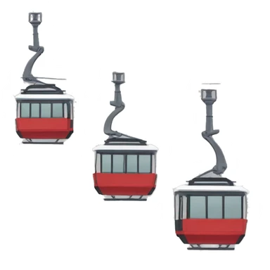 cable car sideways sticker