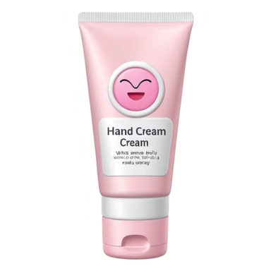 hand cream sticker