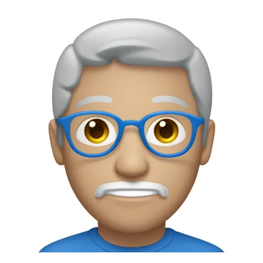 Crea un emoji circular que sea de color azul con blanco con su dedo pulgar y que diga INO como texto en cualquier parte del emoji sticker