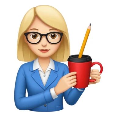 Sticker “teacher planning day” sticker