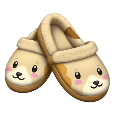 cozy slippers sticker