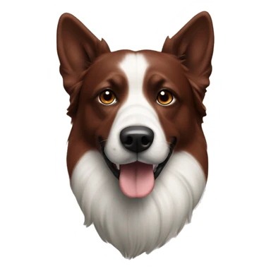 dansk svensk gard hund with mahagoni  colour sticker