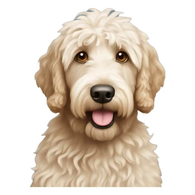 two labradoodles sticker