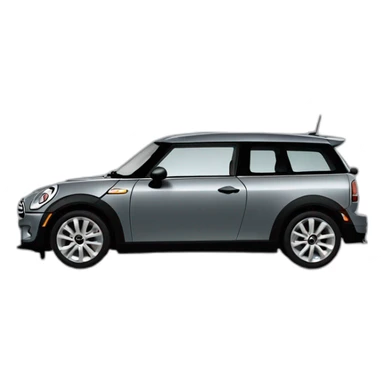 Mini Cooper clubman S 2012 gris sticker