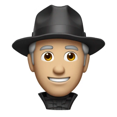 hombre disfrazado de BATMAN estilo Pixar 3D sticker