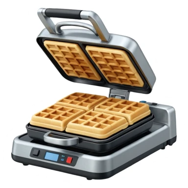 waffle iron sticker