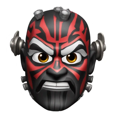 Darth Maul Hot wheels Bone Shaker  sticker