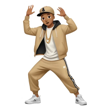 dance hip-hop sticker