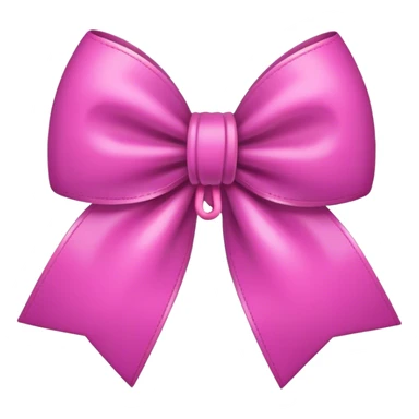 Cute bow emoji sticker