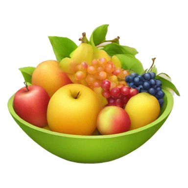 fruit bowl sticker