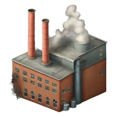 factory XX century sticker