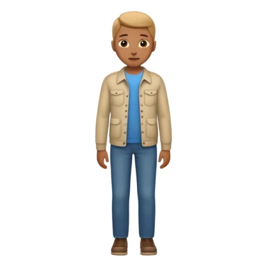 marcher mains dans les poches sticker