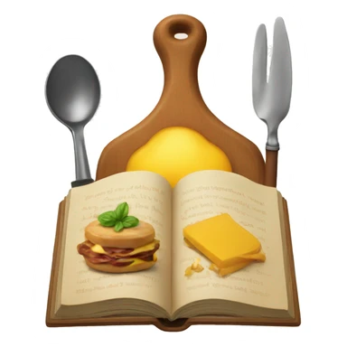 recipe book sticker