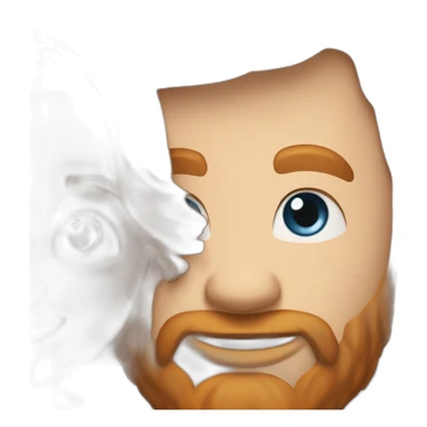 family;-red-haired-dad-beard,-light-brown-haired-mom, red-rabbit-blue-eyes sticker