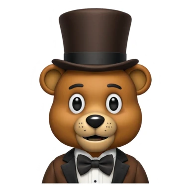 Make Freddy from fnaf sticker