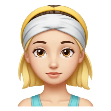 Preppy skin care sticker