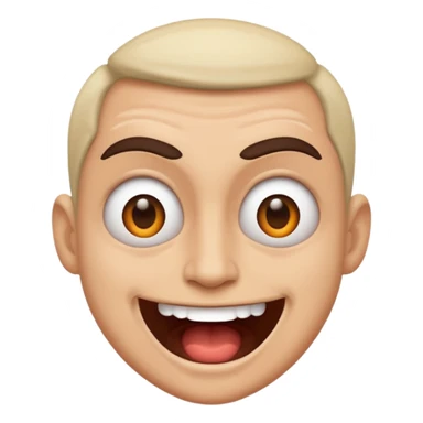 Mad and happy insane sticker