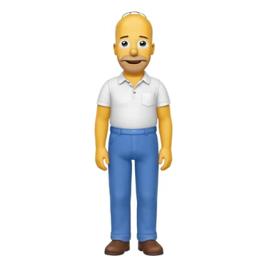 the simpsons, Different every character, only one at a time. sticker