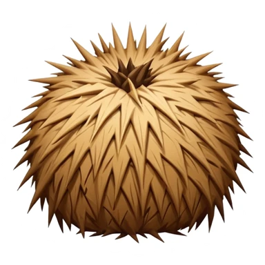 emoji of tumbleweed is rolling sticker