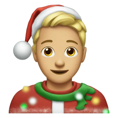 Christmas sticker