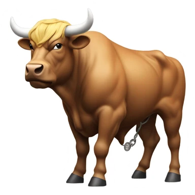 Bitcoin Bull sticker