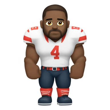 Bad offensive lineman sticker