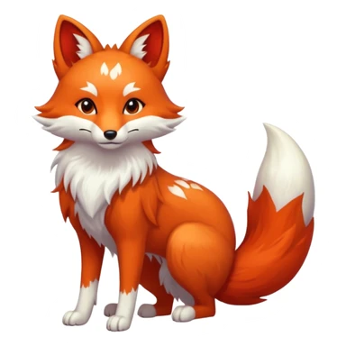 kitsune sticker