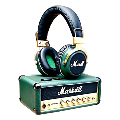  сгенери иконку накладных наушников в стиле Marshall.

Узнаваемая форма квадртаных чашек Marshall, аккуратные швы, мягкие амбушюры, прочное оголовье.
Логотип Marshall на чашках, выполненный в фирменном стиле.

 sticker