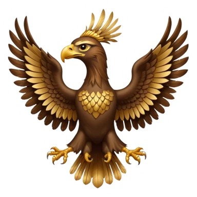 two-headed eagle sticker