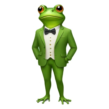 fashionist frog sticker