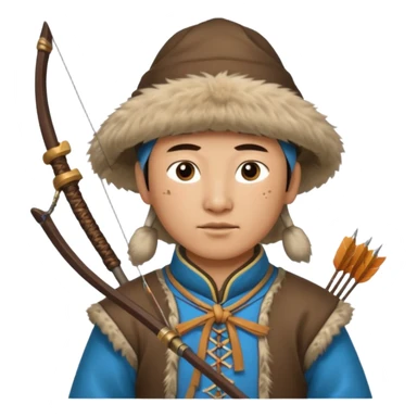 Mongol Archer  sticker
