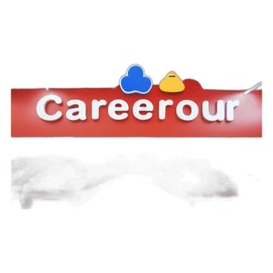 carrefour logo sticker