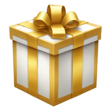 Golden Giftbox. sticker