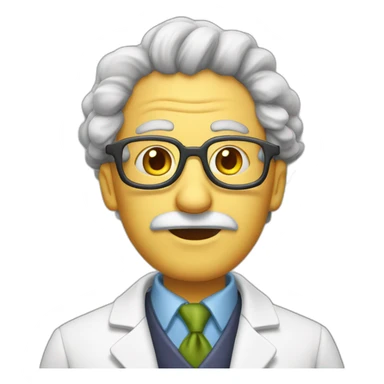 Dr sour crazy professor sticker