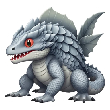 Dull Fakémon-creature sticker