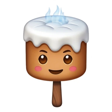 En grillad marshmallows  sticker