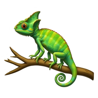 Caméléon solo  sticker